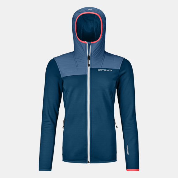 ORTOVOX FLEECE PLUS HOODY W Hoodies ORTOVOX